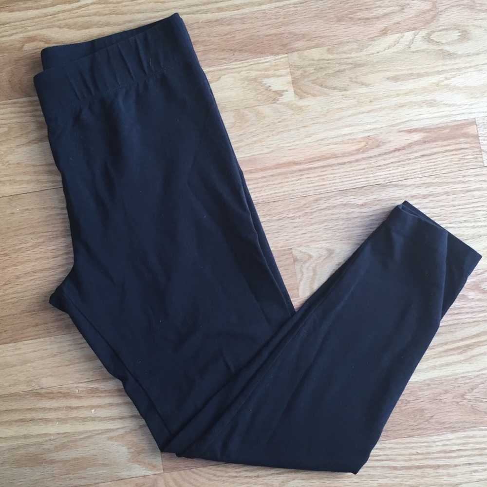 Lou & Grey Black Ponte Leggings